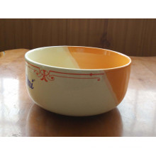 5.5 inch color glazed porcelain noodle bowl